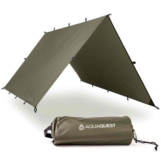 Safari Lightweight Tarp Camping Tarp AquaQuest Waterproof