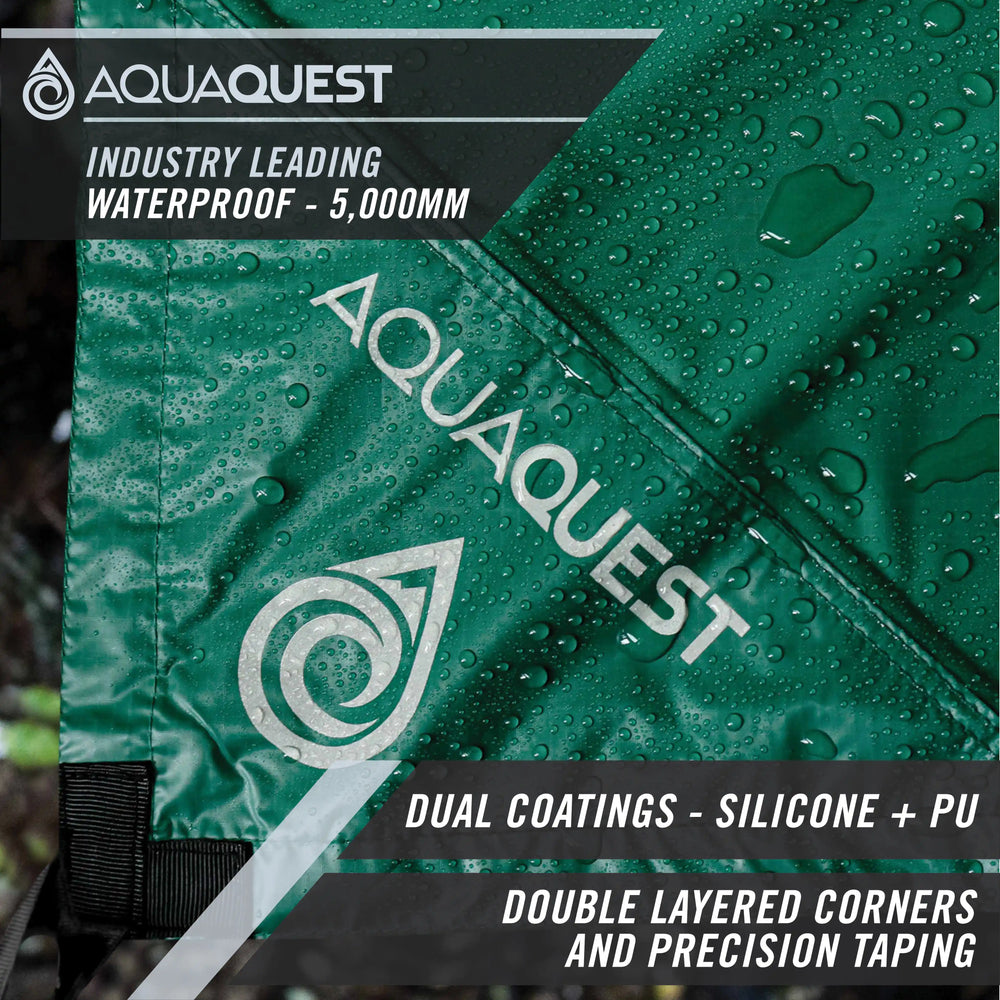 Guide Ultralight Tarp Camping Tarp   AquaQuest Waterproof