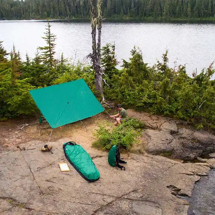 Guide Ultralight Tarp | Old Logo Camping Tarp   AquaQuest Waterproof