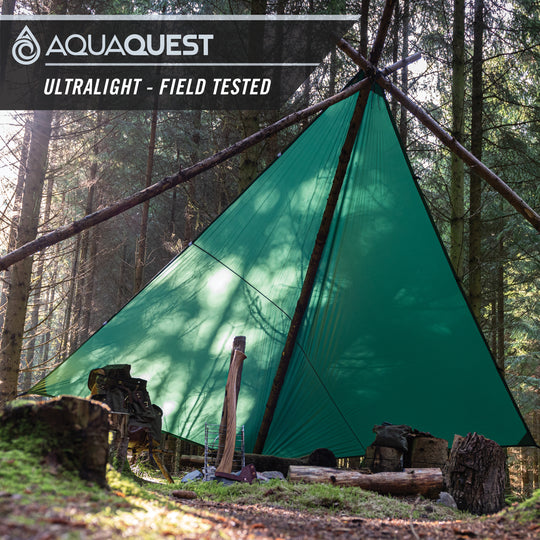 Guide Ultralight Tarp Camping Tarp AquaQuest Waterproof