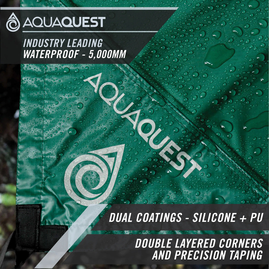 Guide Ultralight Tarp Camping Tarp   AquaQuest Waterproof